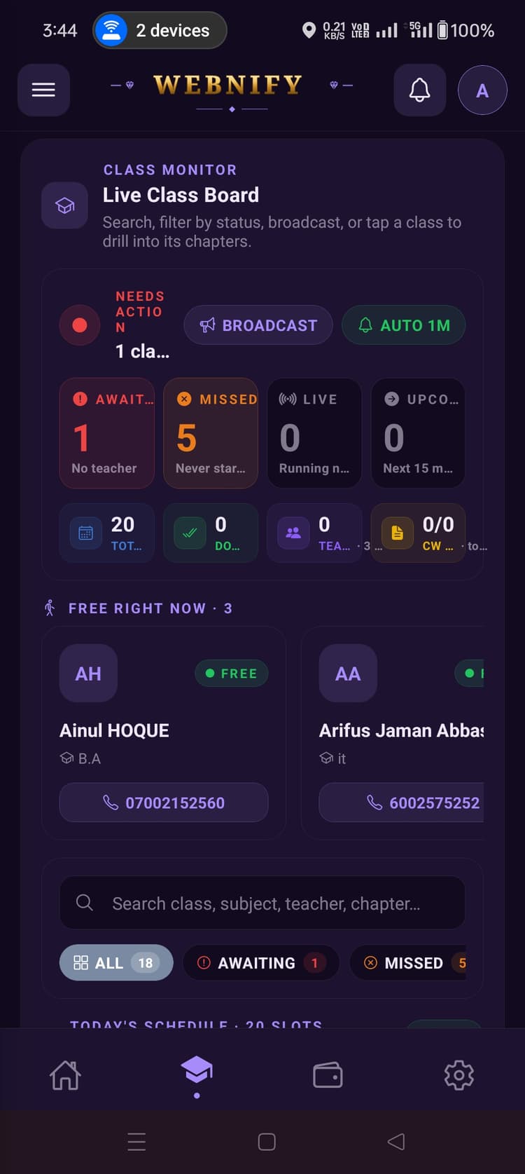 Free right now — 3 teachers